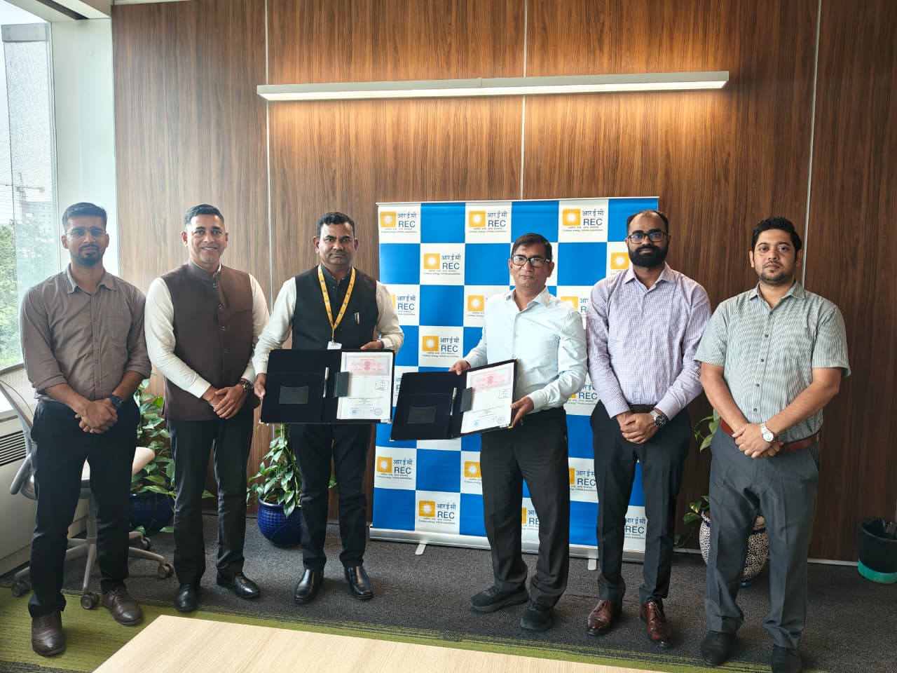 MoA signing with REC foundation officers