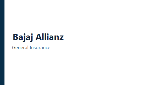 Bajaj Allianz logo