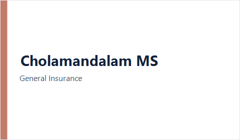 Cholamandalam MS logo