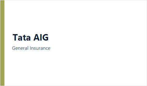 Tata AIG logo