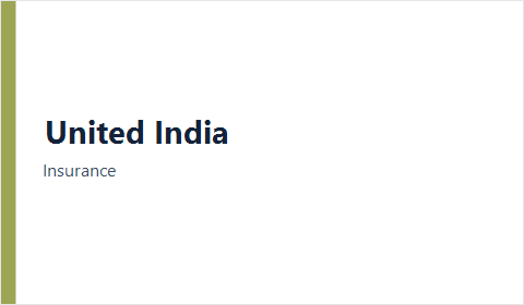United India logo